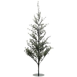 Sapin de Noël avec lumières LED Pin 180 cm