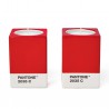 Lot de 2 bougeoirs Pantone
