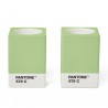 Lot de 2 bougeoirs Pantone