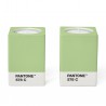 Lot de 2 bougeoirs Pantone