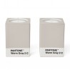 Lot de 2 bougeoirs Pantone