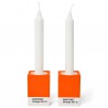 Lot de 2 bougeoirs Pantone