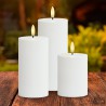 Set of 3 Battery Operated Sille D 7 LED Candles