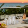 Set of 3 Battery Operated Sille D 7 LED Candles