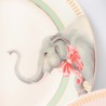 Coffret 4 assiettes Animal Magic 26 cm
