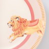 Coffret 4 assiettes Animal Magic 26 cm