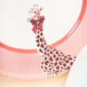 Coffret 4 assiettes Animal Magic 20 cm