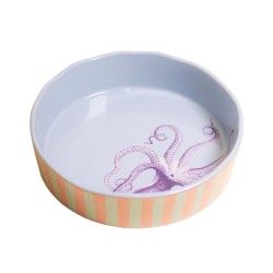 Plat en porcelaine Octopus