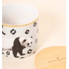 Pot hermétique Panda 9 cm