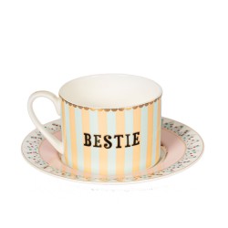 Tasse à thé et soucoupe Bestie
