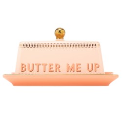 Beurrier en porcelaine