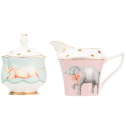Coffret cruche à lait et sucrier Elephant