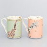 Coffret de 2 mugs Guepard et Girafe Carnival