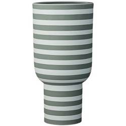 Vase en grès Varia h 30 cm