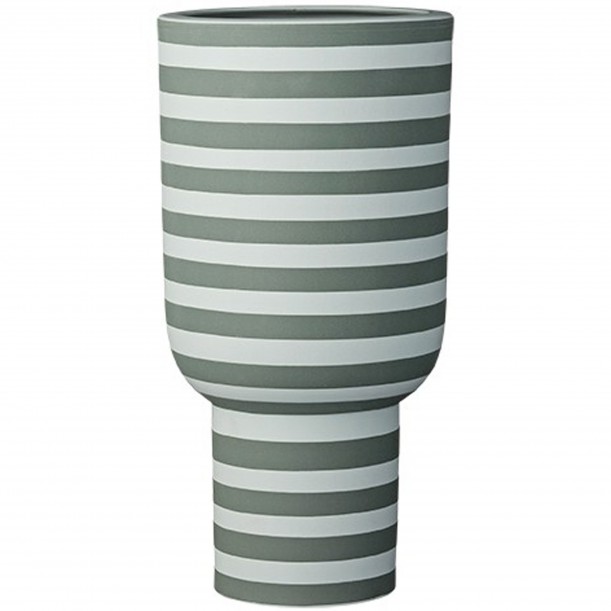 Vase en grès Varia h 30 cm