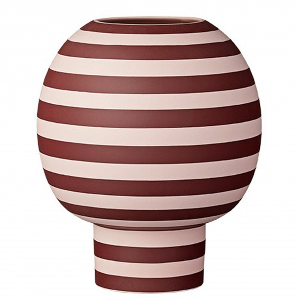 Vase en grès Varia h 21 cm