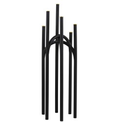 Bougeoir en acier Angui 92cm