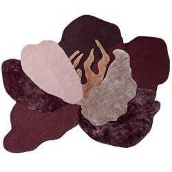 Tapis en coton Flores