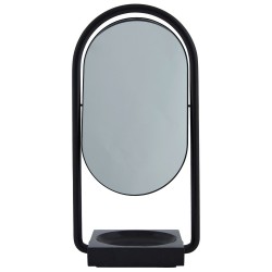 Miroir de table Angui - Noir/Noir