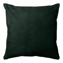 Coussin en suedine Puncta - Vert forêt