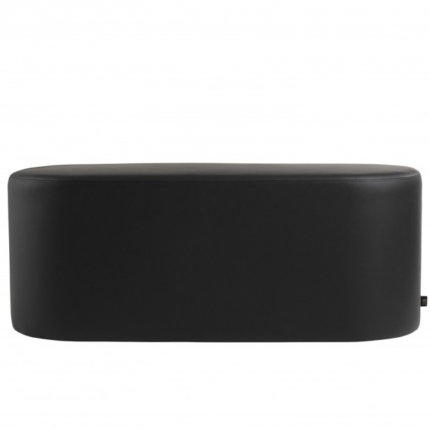 Pouf en cuir Sessio