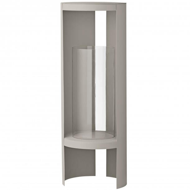 Lanterne en verre Ora h 73 cm