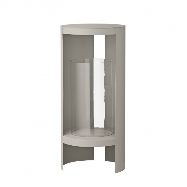 Lanterne en verre Ora h 58 cm