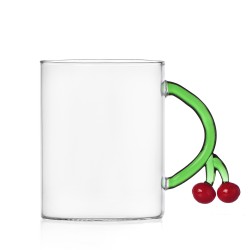 Mug Cerise Fruits and Flowers