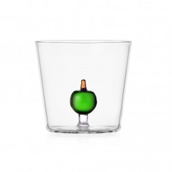 Verre Pomme Fruits and Flowers