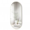 Miroir ovale Pill h 91 cm