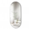 Miroir ovale Pill h 91 cm