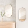 Miroir ovale Pill h 91 cm