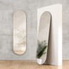Miroir ovale Pill h 157 cm