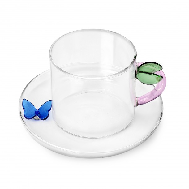 Tasse à thé Feuille Fruits and Flower