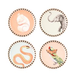 Lot de 4 sous-verres en céramique