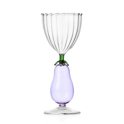 Verre à pied Aubergine Vegetables