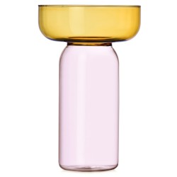 Vase en verre Aura h 31cm