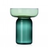 Vase en verre Aura h 25cm