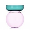 Vase rond en verre Aura h 31cm