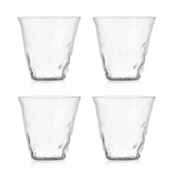 Verre transparent set de 4 Sources