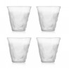 Verre givré set de 4 Sources