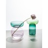 Vase rond en verre Aura h 31cm