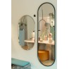 Miroir Mural Angui Ovale H 78 X L 29 cm
