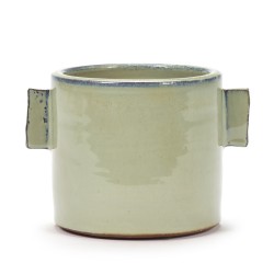 Faience Flower Pot Small