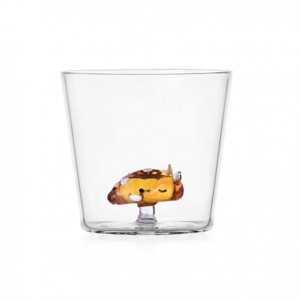 Verre faon endormi Woodland Tales