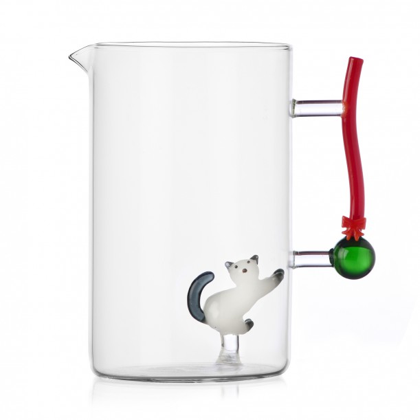 Carafe chat avec balle Tabby Cat