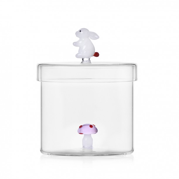 Boite bonbonnière lapin blanc Alice