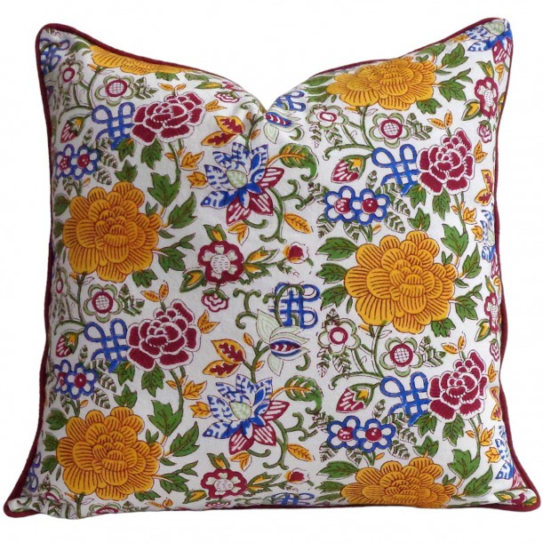 Housse de coussin Florali