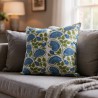 Housse de coussin Kamal Aqua