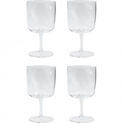 Lot de 4 verres à vin Sand
